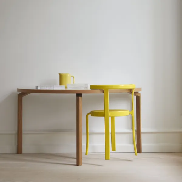 8000 Series Dining Chair Beech/Retro Yellow