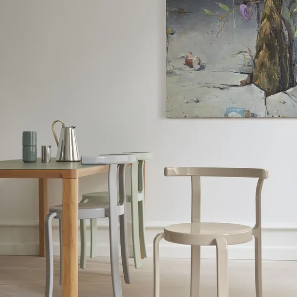 8000 Series Dining Chair Beech/Mint