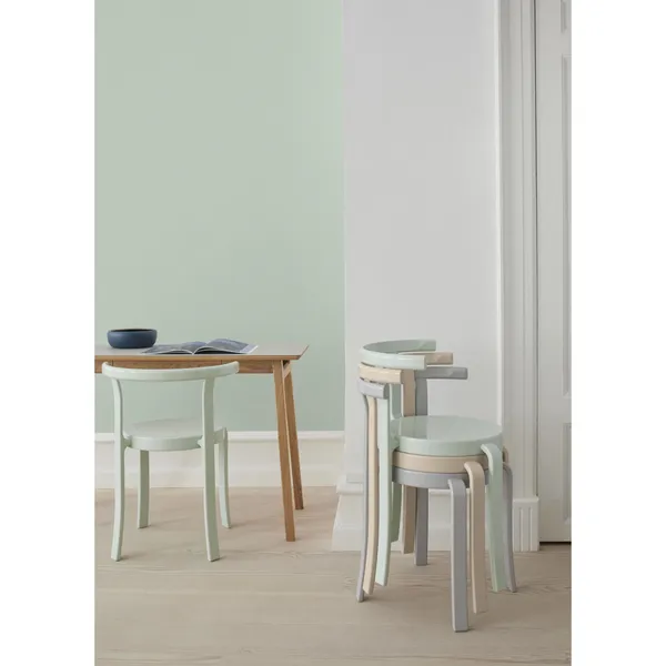 8000 Series Dining Chair Beech/Mint
