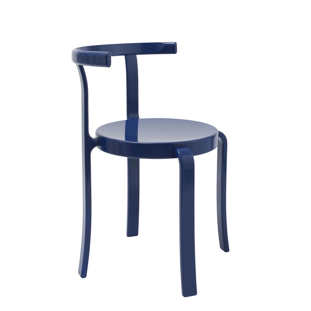 8000 Series Dining Chair Beech/Retro Blue