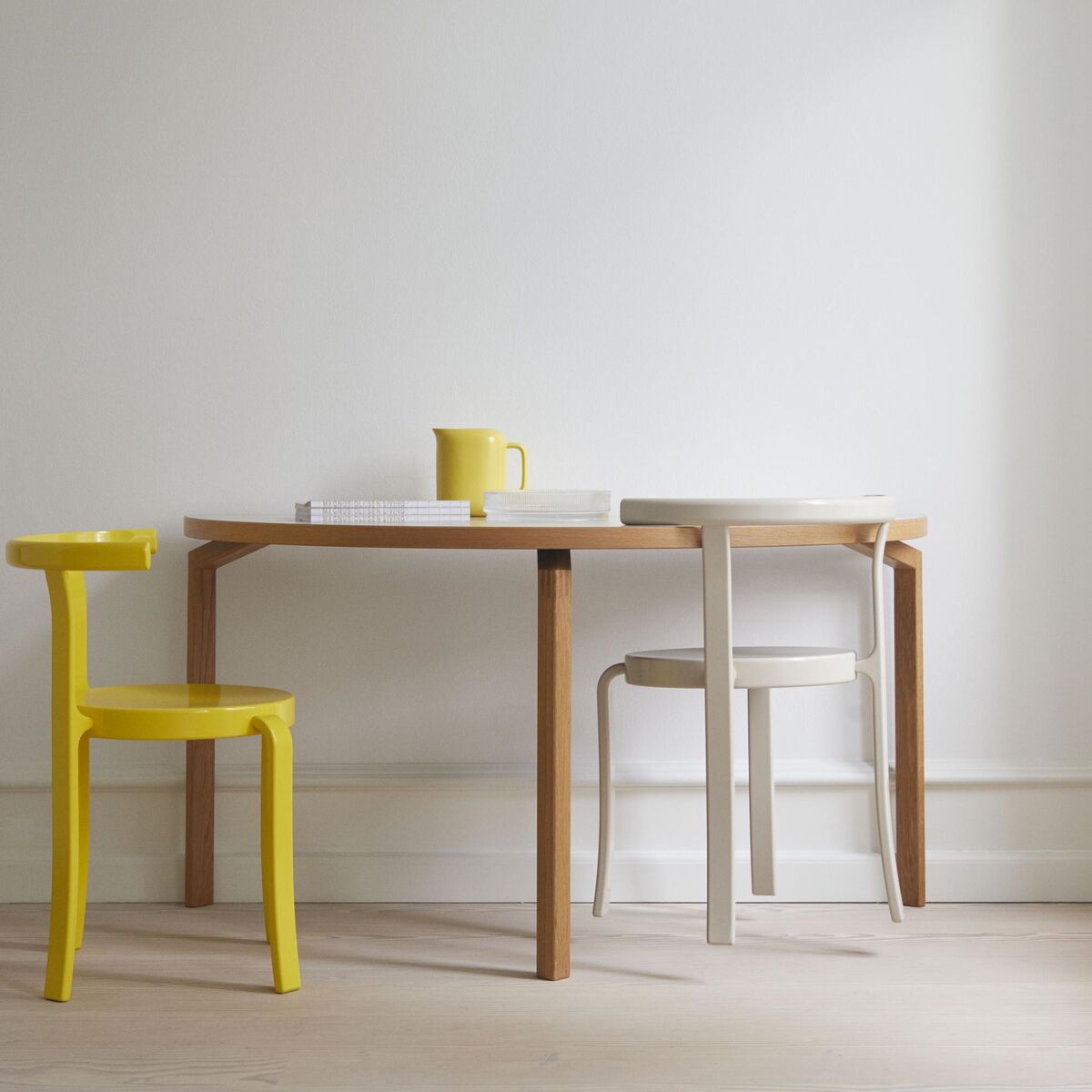 8000 Series Dining Chair Beech/Beige