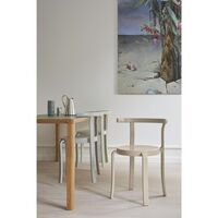 8000 Series Dining Chair Beech/Beige