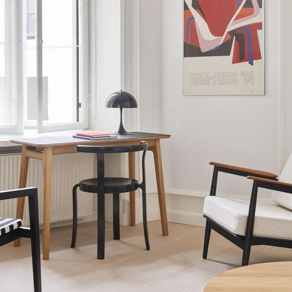 8000 Series Dining Chair Beech/Retro Black