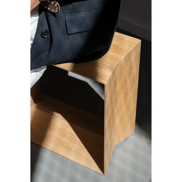 Reflex Black Oiled Stool