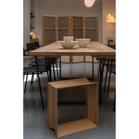 Reflex Black Oiled Stool