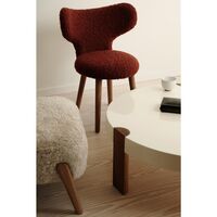 Wng Dining Chair Sheepskin Sahara Oak