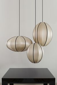 Oval B Lampshade Classic Kit/ Black