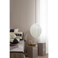 Oval B Lampshade Off-white