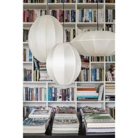 Oval B Lampshade Off-white