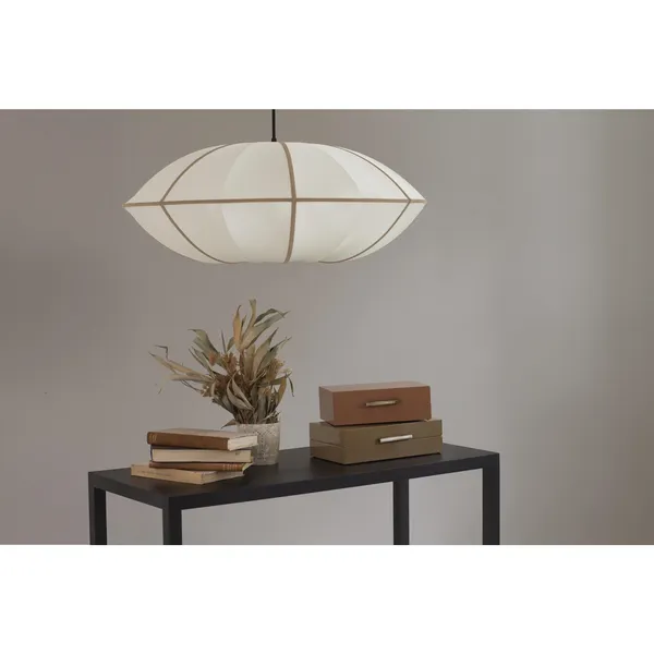 UFO Lampshade Indochina Offwhite/ Amber