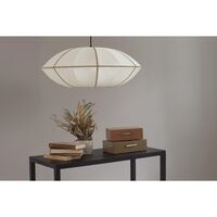 UFO Lampshade Indochina Offwhite/ Amber