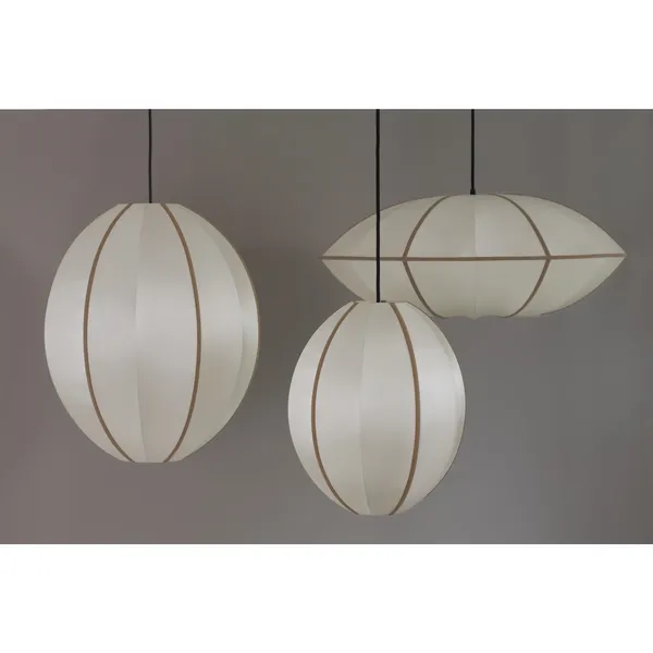 UFO Lampshade Indochina Offwhite/ Amber