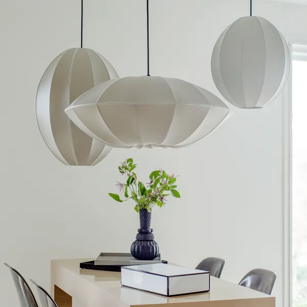 UFO Lampshade Indochina Offwhite/ Amber