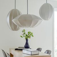 UFO Lampshade Indochina Offwhite/ Amber