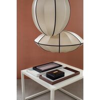 UFO Lampshade Indochina Offwhite/ Amber