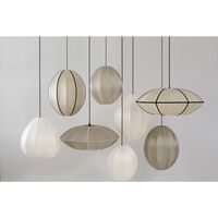 UFO Lampshade Indochina Offwhite/ Amber