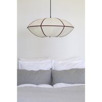 UFO Lampshade Offwhite/Bordeaux
