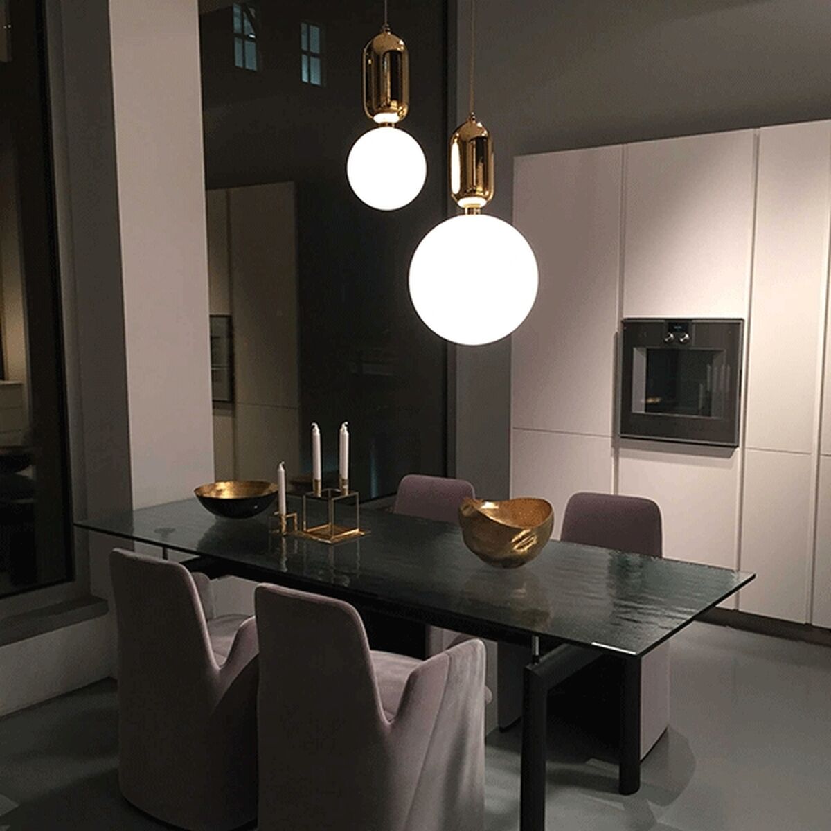 Aballs Lampa Wisząca Srednia Biała