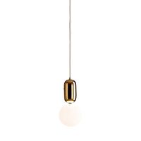 Aballs Lampa Wisząca Srednia Złota