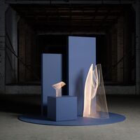 Gweilo Song Table Lamp Transparent