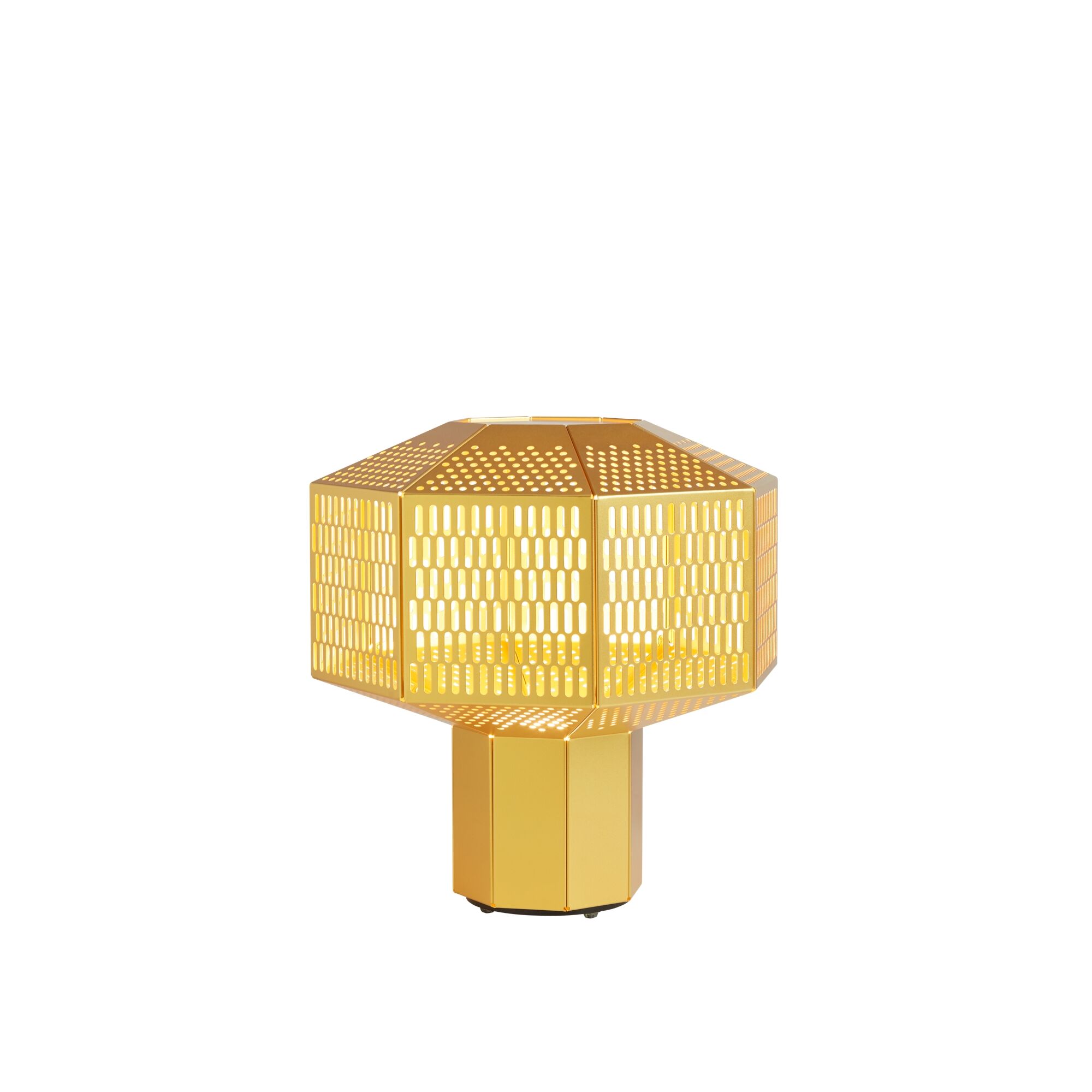 Ma-Rock M Bordslampa Guld