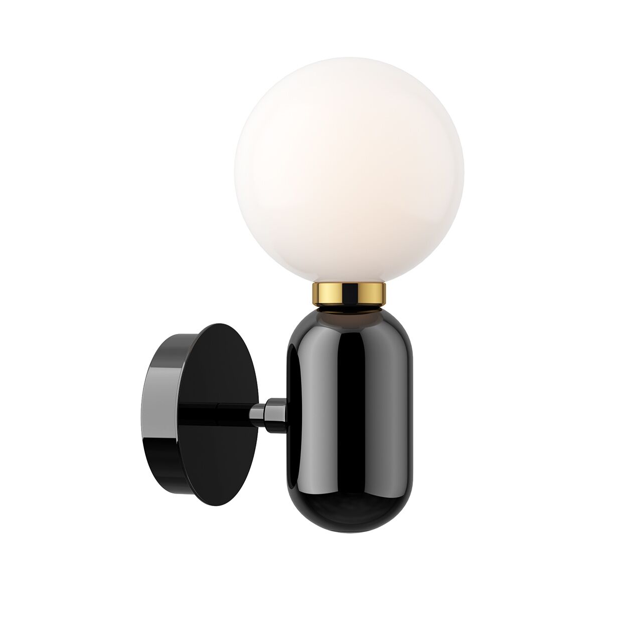 Aballs V&auml;gglampa Svart