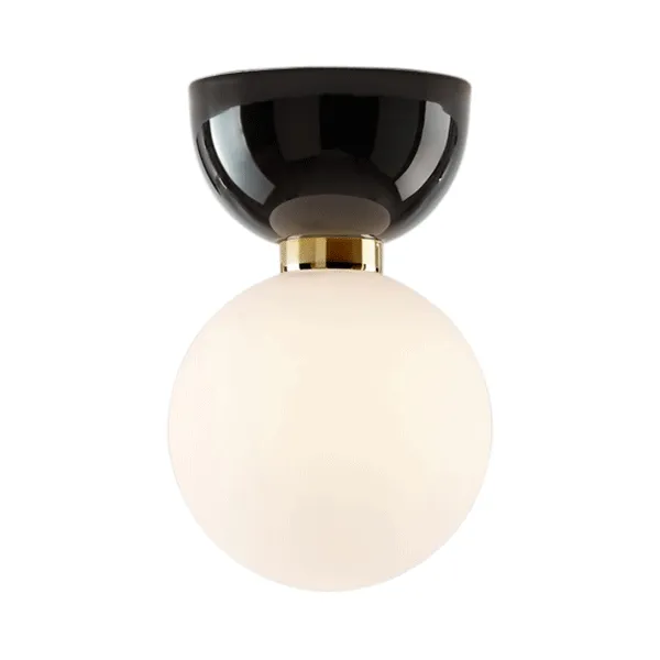 Aballs Wall and Ceiling Lamp Small Black