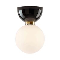 Aballs Wall and Ceiling Lamp Small Black