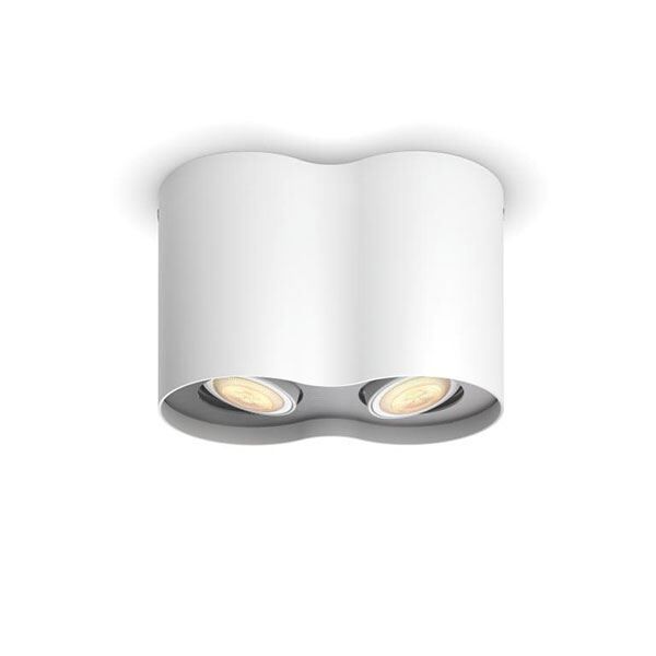Pillar Spot Double Blanc