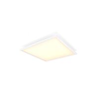 White Ambiance Aurelle Square Ceiling Light Big