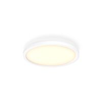 White Ambiance Aurelle Round Ceiling Light
