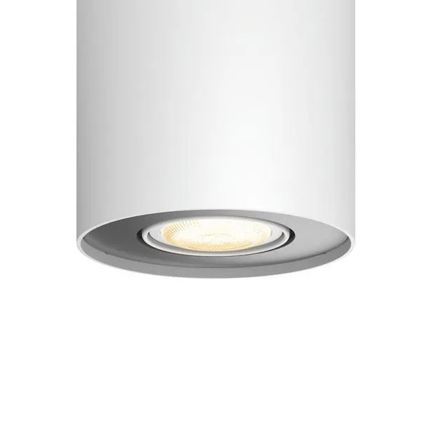 Pillar Single Spot Wit Incl. Demper