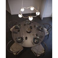 Suspension Decor Cercle de Vie Ø65 Câble Transparent