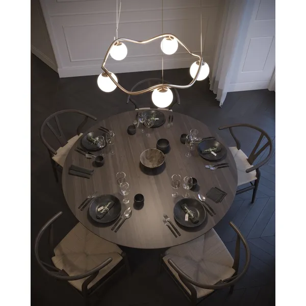Decor Circle Of Life Pendelleuchte Ø65 Klar Leitung