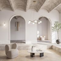 Suspension Decor Cercle de Vie Ø65 Câble Transparent