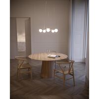 Suspension Decor Cercle de Vie Ø65 Câble Transparent