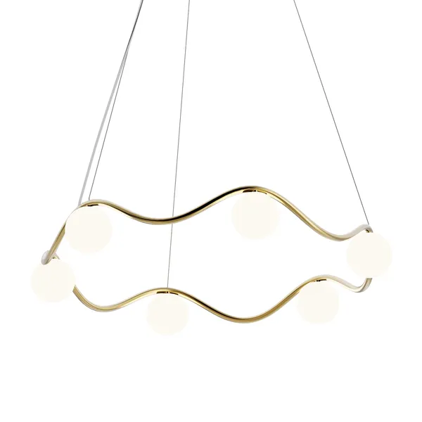 Decor Circle Of Life Pendant Ø91 Clear Cord Ø11 Balls