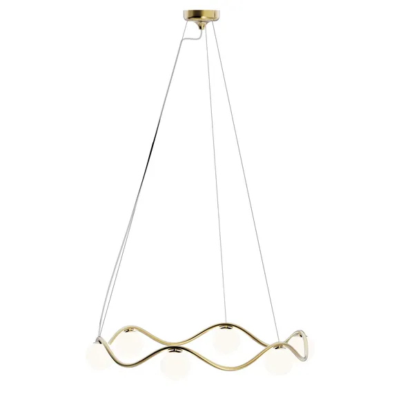 Decor Circle Of Life Pendant Ø91 Clear Cord Ø11 Balls