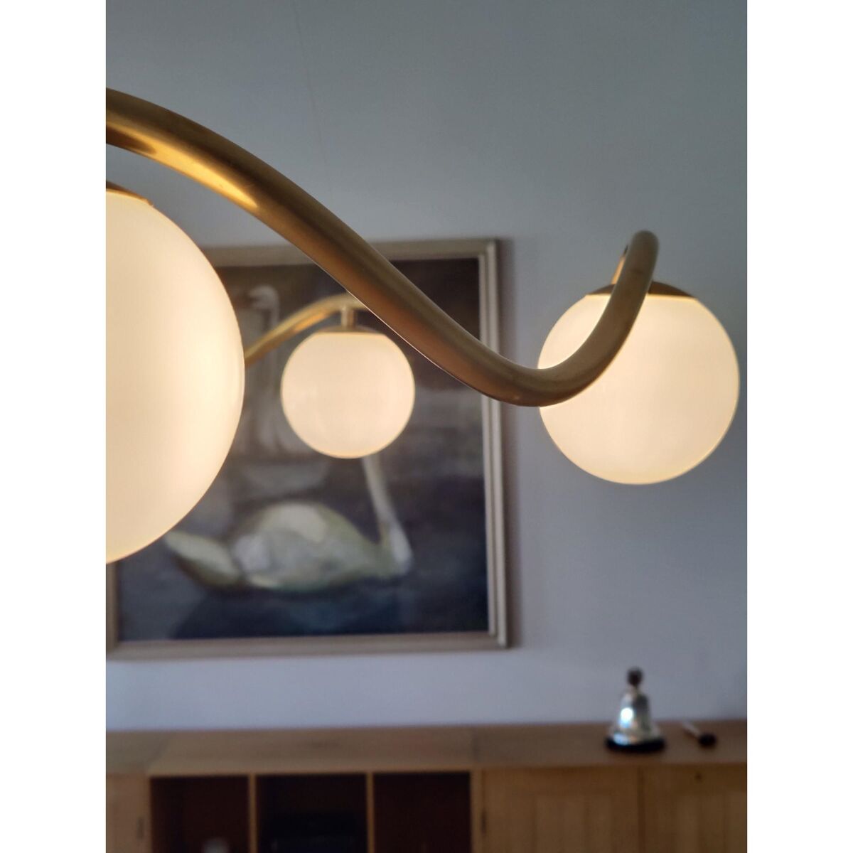 Decor Elämänpiiri-riippuvalaisin Ø91 kirkas johto Ø11 palloa