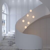 Decor Eternal Moonlight Pendel Medium Sort Ledning