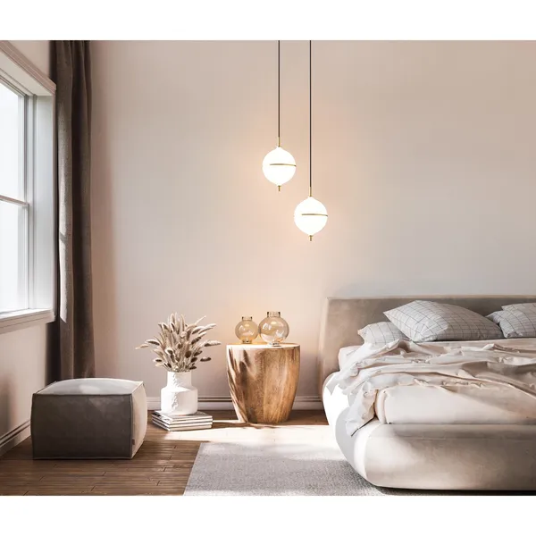 Decor Eternal Moonlight Pendel Medium Sort Ledning