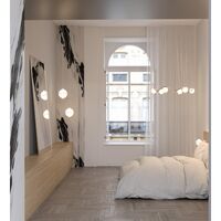 Decor Eternal Moonlight Pendel Medium Hvid Ledning
