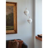 Decor Eternal Moonlight Pendel Medium Hvid Ledning