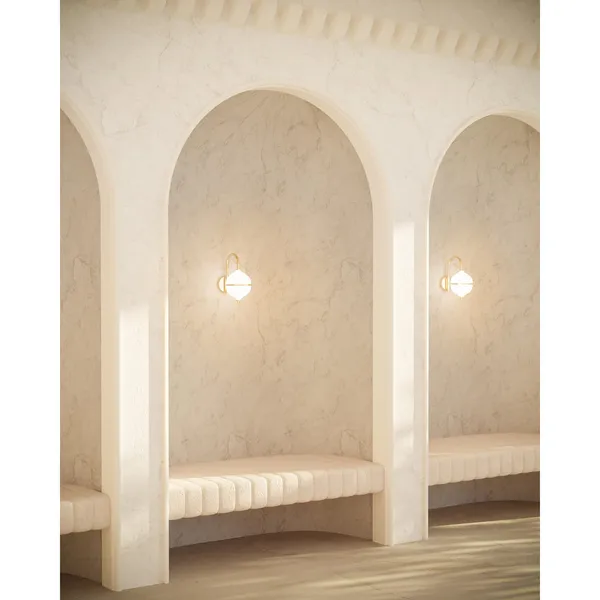 Eternal Moonlight Lámpara de Pared Ø15 Cable Blanco