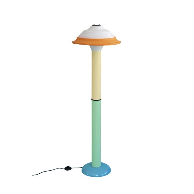 FL4 Golvlampa Gr&ouml;n/ Gul