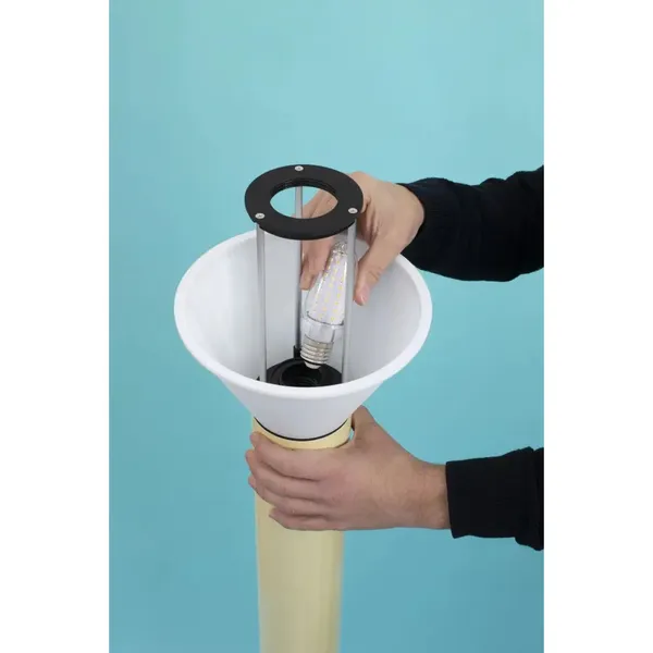 FL4 Floor Lamp Green/ Yellow