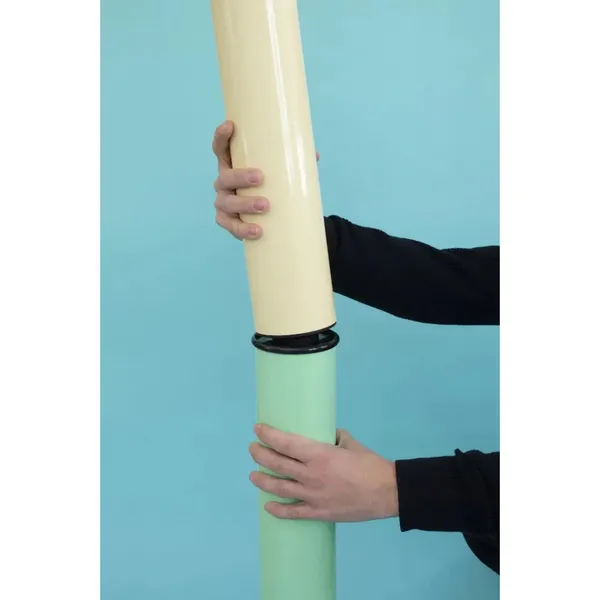 FL4 Floor Lamp Green/ Yellow