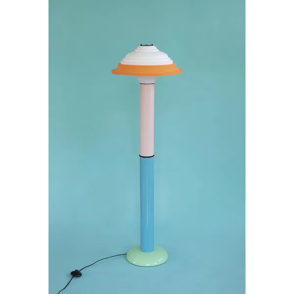 FL4 Floor Lamp Pink/ Blue