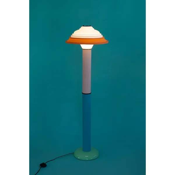 FL4 Floor Lamp Pink/ Blue