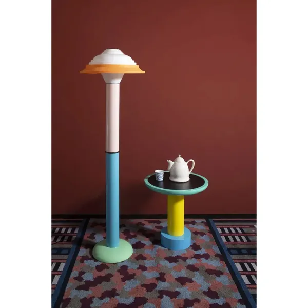 FL4 Floor Lamp Pink/ Blue